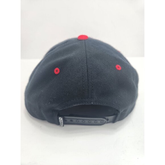 Alpinestars Black & Red Snap Back Hat One Size Fits Most Trucker - Picture 3 of 9